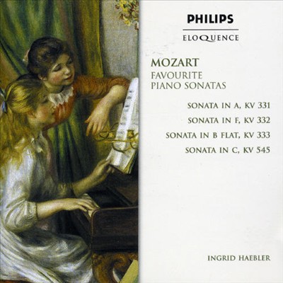 Mozart: Piano Sonatas KV 331-333 & KV 545