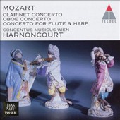 Mozart: Clarinet Concerto; Oboe Concerto; Concerto for Flute & Harp