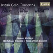 John Joubert, Robert Simpson, Christopher Wright: British Cello Concertos