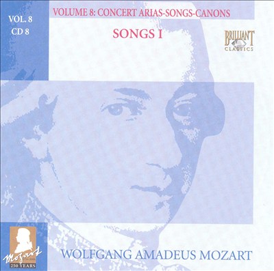 Mozart: Complete Works, Vol. 8 - Concert Arias, Songs, Canons, Disc 8