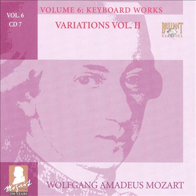 Mozart: Complete Works, Vol. 6 - Keyboard Works, Disc 7