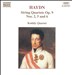 Haydn: String Quartets, Op. 9, Nos. 2, 5 & 6
