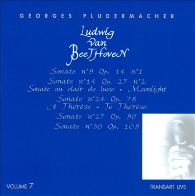 Georges Pludermacher plays Beethoven, Vol. 7