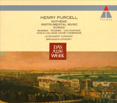 Henry Purcell: Anthems; Instrumental Music; Songs