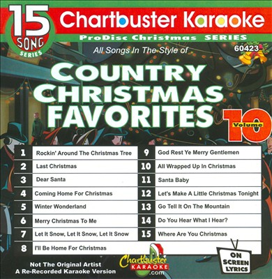 Karaoke: Country Christmas - December 2009