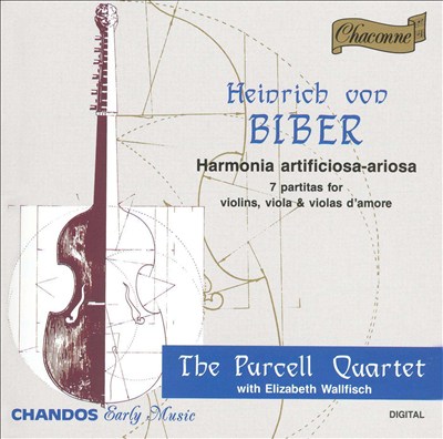 Harmonia Artificiosa-Ariosa, 7 partitas for strings & continuo, C. 62-68