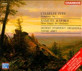 Charles Ives: Symphony No. 1; Samuel Barber: Three Essays for Orchestra