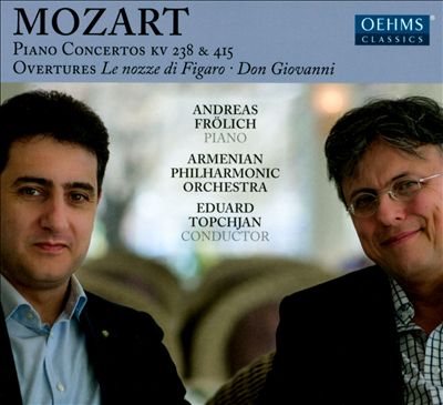 Mozart: Piano Concertos, KV 238 & 415