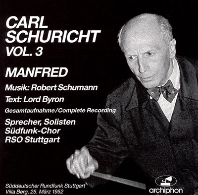 Manfred, overture & incidental music, Op. 115