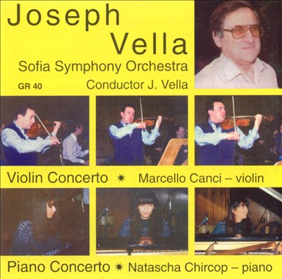 Joseph Vella: Violin & Piano Concertos