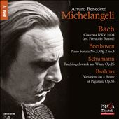 Bach: Ciaccona; Beethoven: Piano Sonata No. 3; Schumann: Faschinschwank aus Wien; Brahms: Variations