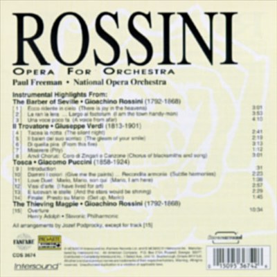 Rossini: Opera for Orchestra