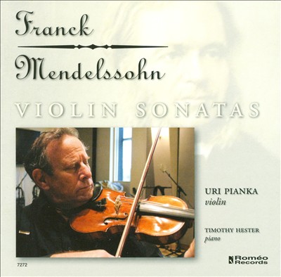 Sonata for violin & piano in F major, MWV Q26