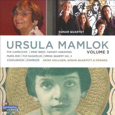 The Music of Ursula Mamlok, Vol. 3