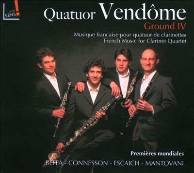 Feux d'artifice (Fireworks), for clarinet quartet