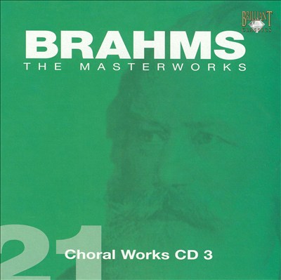 Songs and romances (6) for chorus, Op. 93a