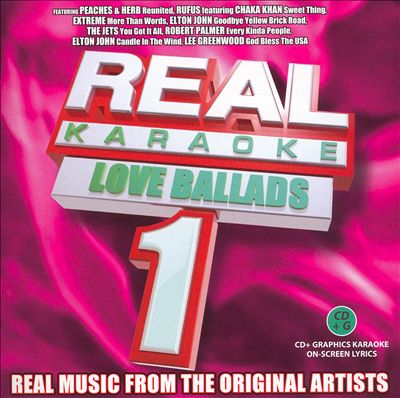 Real Karaoke: Love Songs, Vol. 1