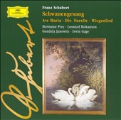 Schubert: Schwanengesang; Ave Maria; Die Forelle; Wiegenlied