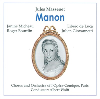 Manon, opera in 5 acts