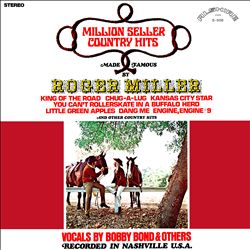 last ned album Download Bobby Bond - Million Seller Country Hits Made Famous By Roger Miller album
