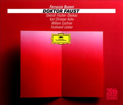 Doktor Faust, opera in 8 scenes (unfinished), KiV 303