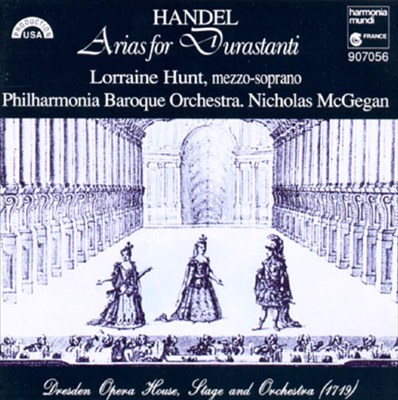 George Frideric Handel: Arias for Durastanti