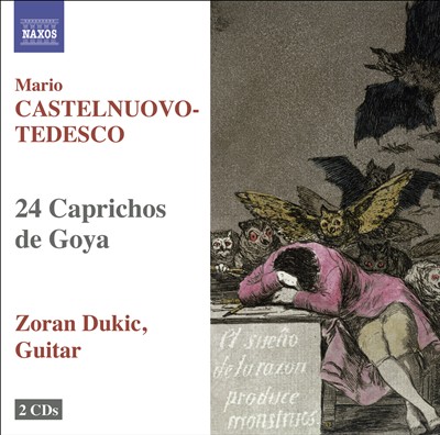 Caprichos (24) de Goya for guitar, Op. 195