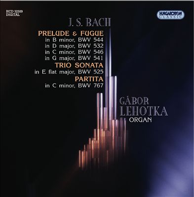 Trio Sonata for organ No. 1 in E flat major, BWV 525 (BC J1)