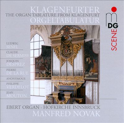 The Organ Tablature from Klagenfurt