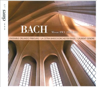 Mass for 3 voices, chorus, 2 oboes, strings & continuo in G minor, BWV 235 (BC E5)