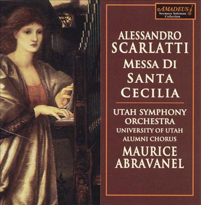 Messa di Santa Cecilia, for soloists, chorus, 2 violins, viola & continuo in A major