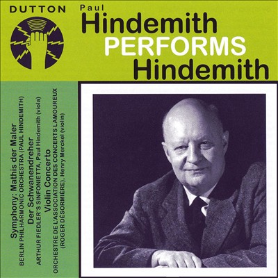 Paul Hindemith Performs Hindemith