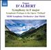 Eugen d'Albert: Symphony in F major