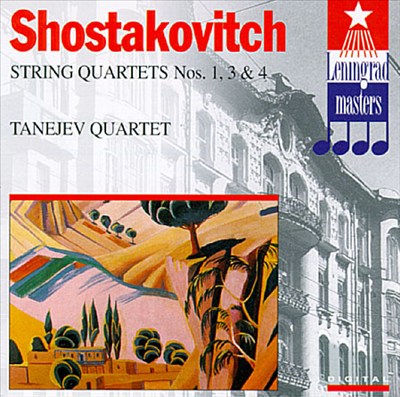 Shostakovich: String Quartets Nos. 1, 3 and 4
