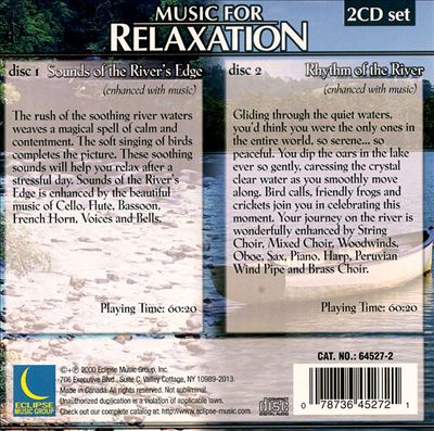 Relaxation: Sounds of the River's Edge and Rhythm