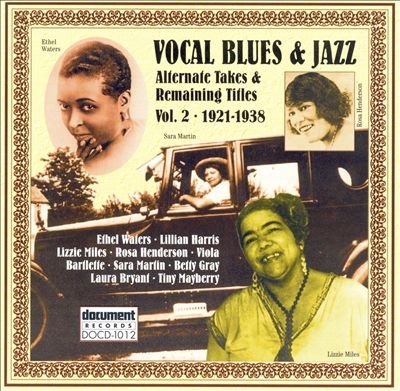 Vocal Blues & Jazz, Vol. 2: 1921-1938
