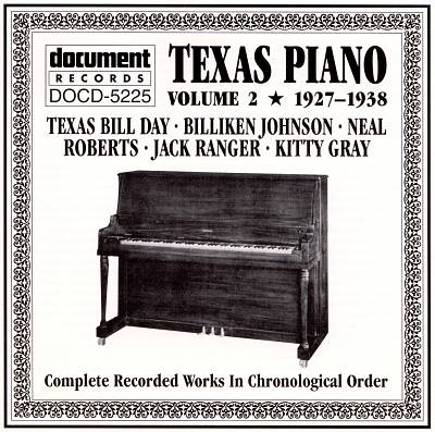 Texas Piano, Vol. 2: 1927-1938