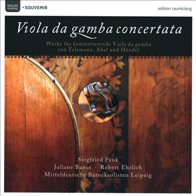 Concerto for viola da gamba, strings & continuo in A major, TWV 51:A5