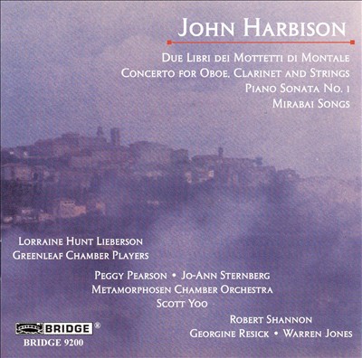 Music of John Harbison, Volume 1