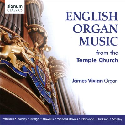 English Organ Music from the Temple Church
