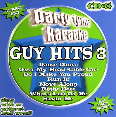 Party Tyme Karaoke: Guy Hits, Vol. 3