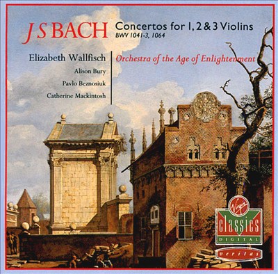 Concerto for 3 violins, strings & continuo in D major, BWV 1064R (reconstruction)