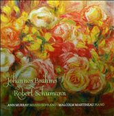 Lieder: Johannes Brahms, Robert Schumann