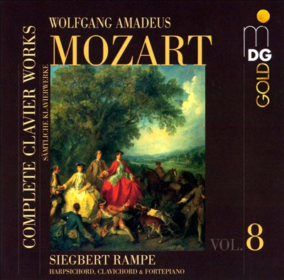 Mozart: Complete Clavier Works, Vol. 8