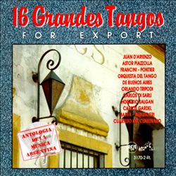 Album herunterladen Various - 16 Grandes Tangos For Export