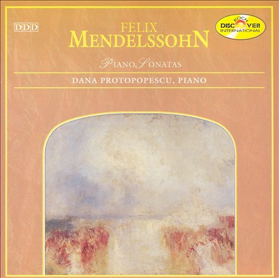 Mendelssohn Piano Sonatas