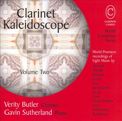 Pieces (2), for clarinet & piano, Op. 26