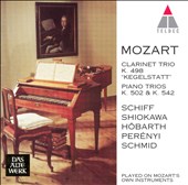 Mozart: Trios K.498, 502, 542