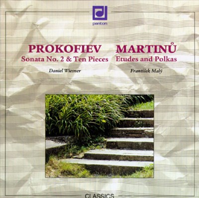 Etudes and Polkas (16) for piano (in 3 books), H. 308