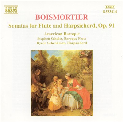 Sonatas (6) for flute & harpsichord, Op. 91